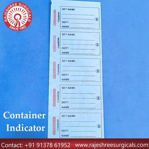 The Importance of Container Indicators in Medical Sterilization: Rajeshree Surgicals’ Trusted Solutions